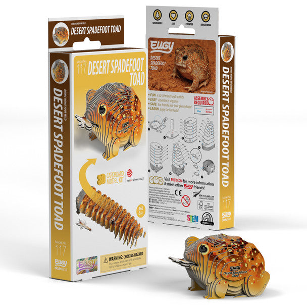 Eugy Model Desert Spadefoot Toad