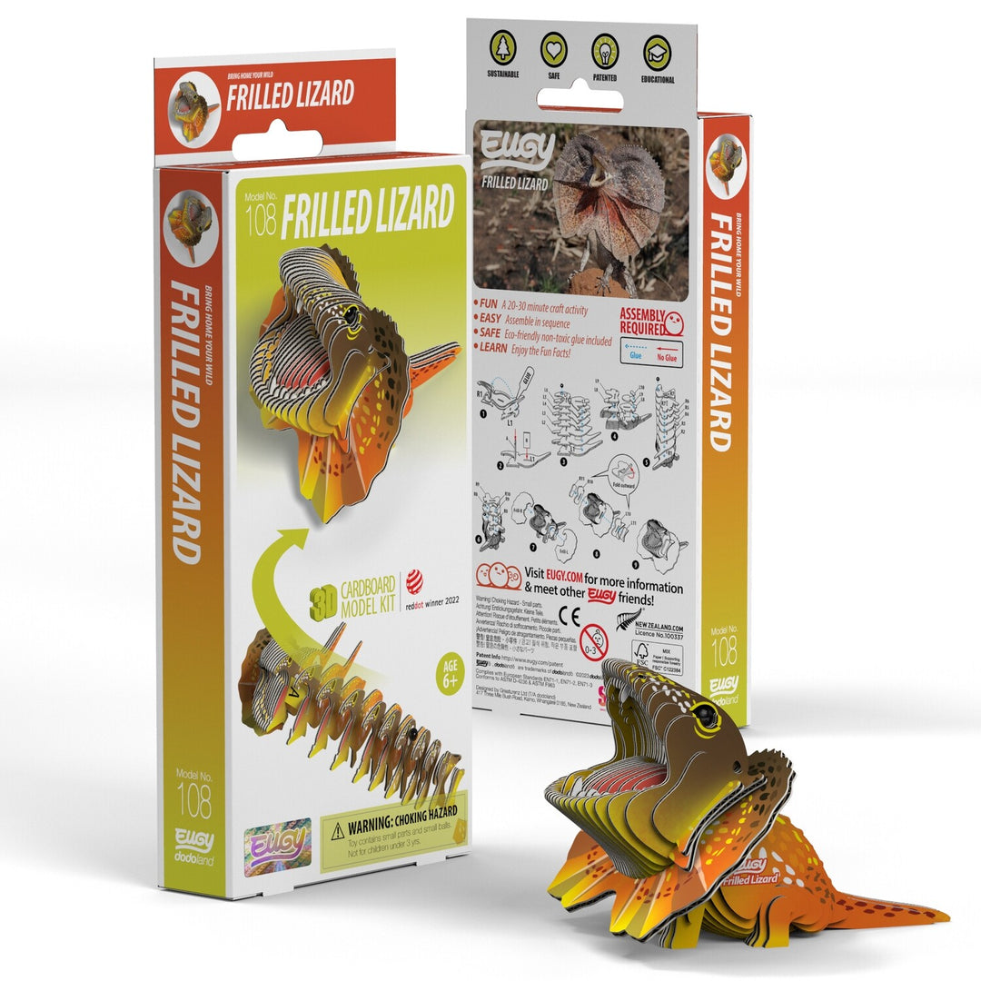 Eugy Model Frilled Lizard