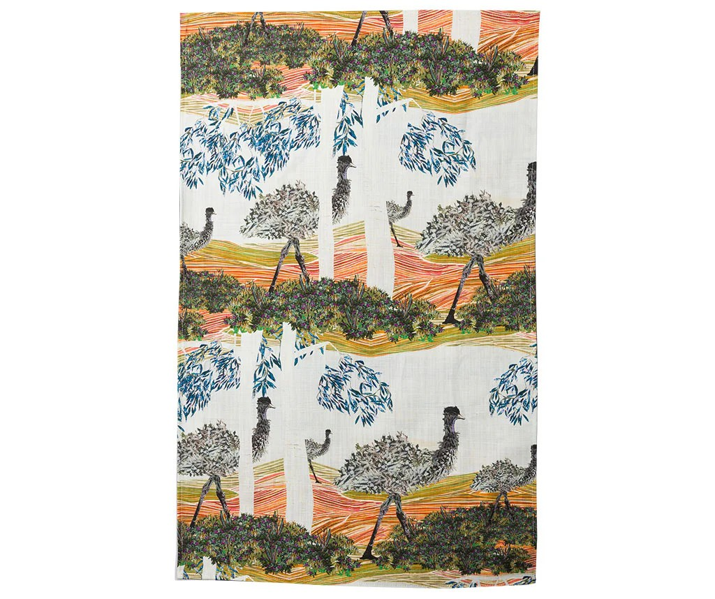 Emu Tea Towel