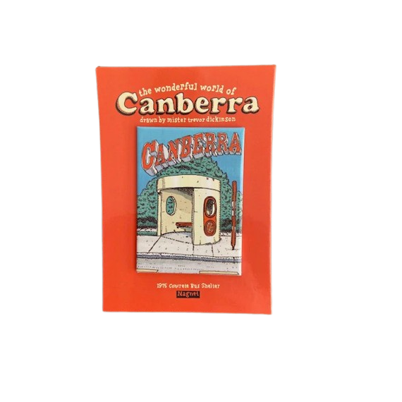 1975 Concrete Bus Shelter Magnet
