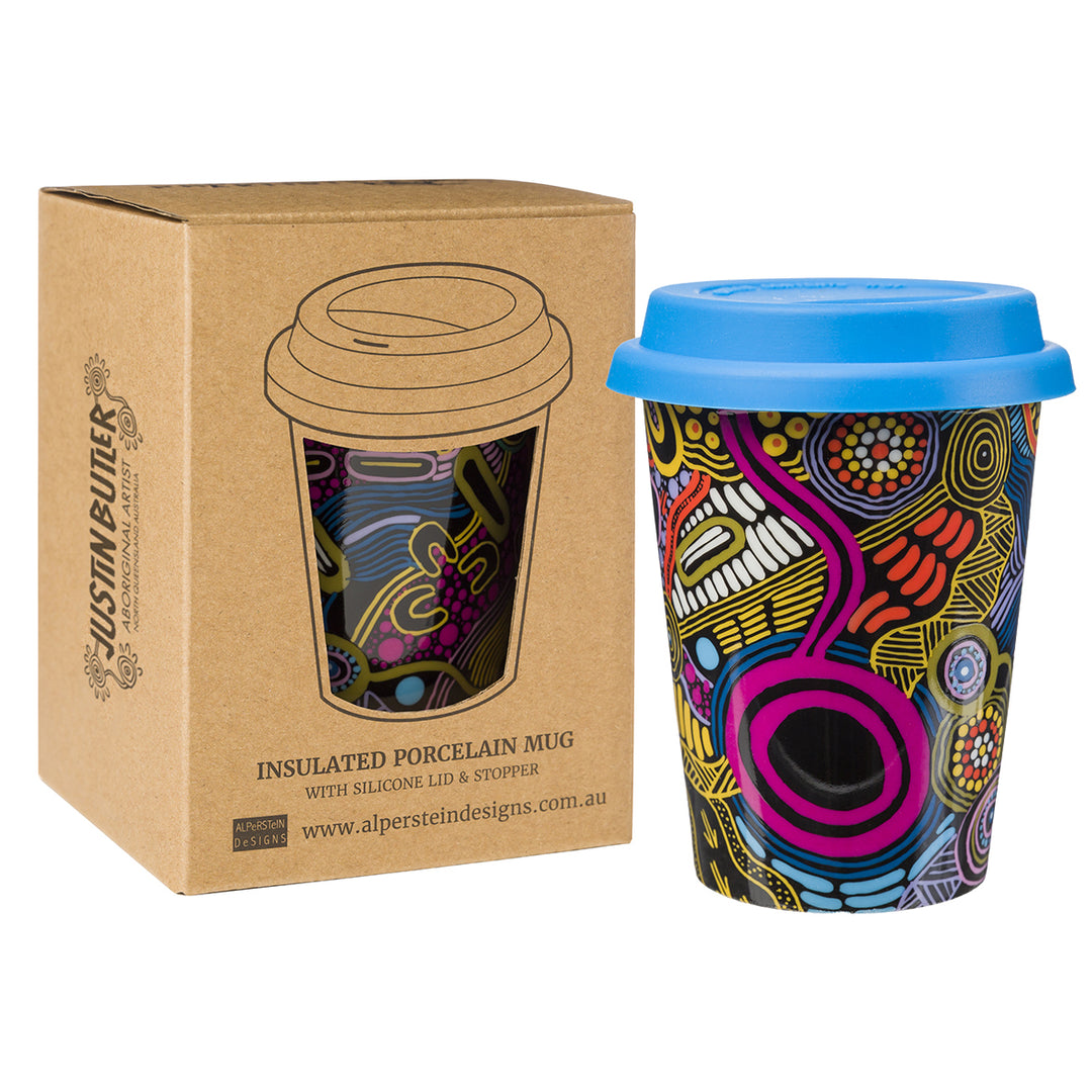 Justin Butler Insulated Porcelain Mug