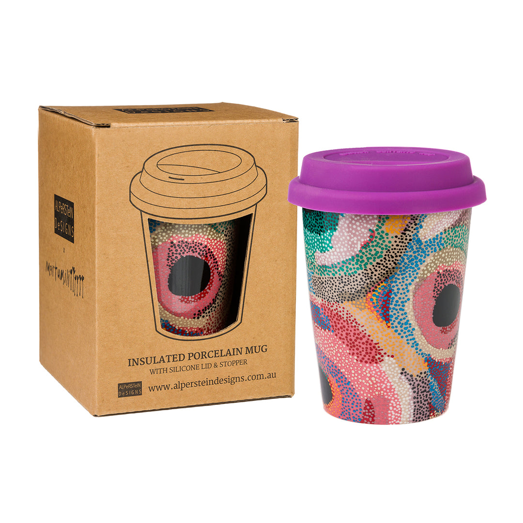 Marianne Burton Insulated Porcelain Mug