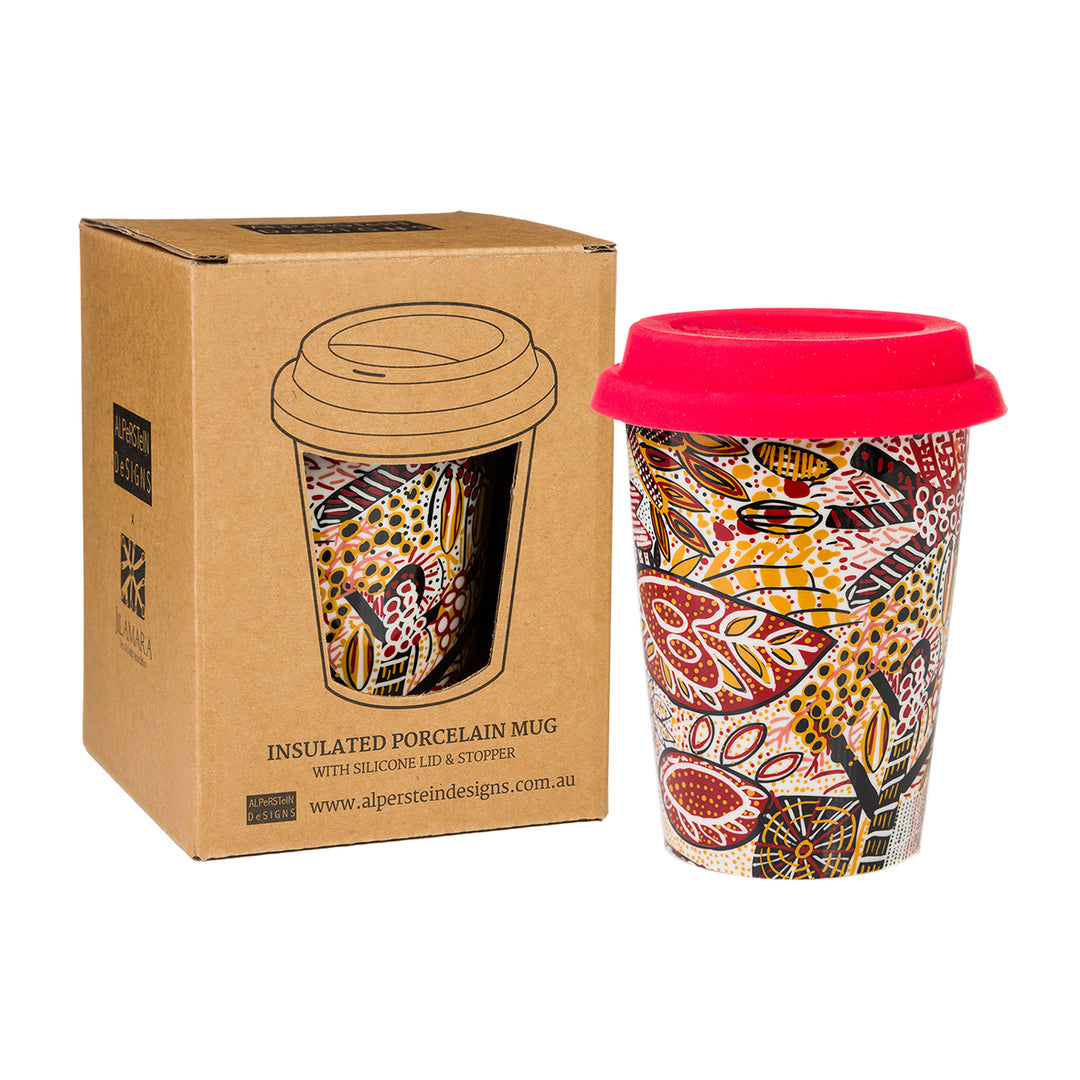 Mary Moreen Insulated Porcelain Mug