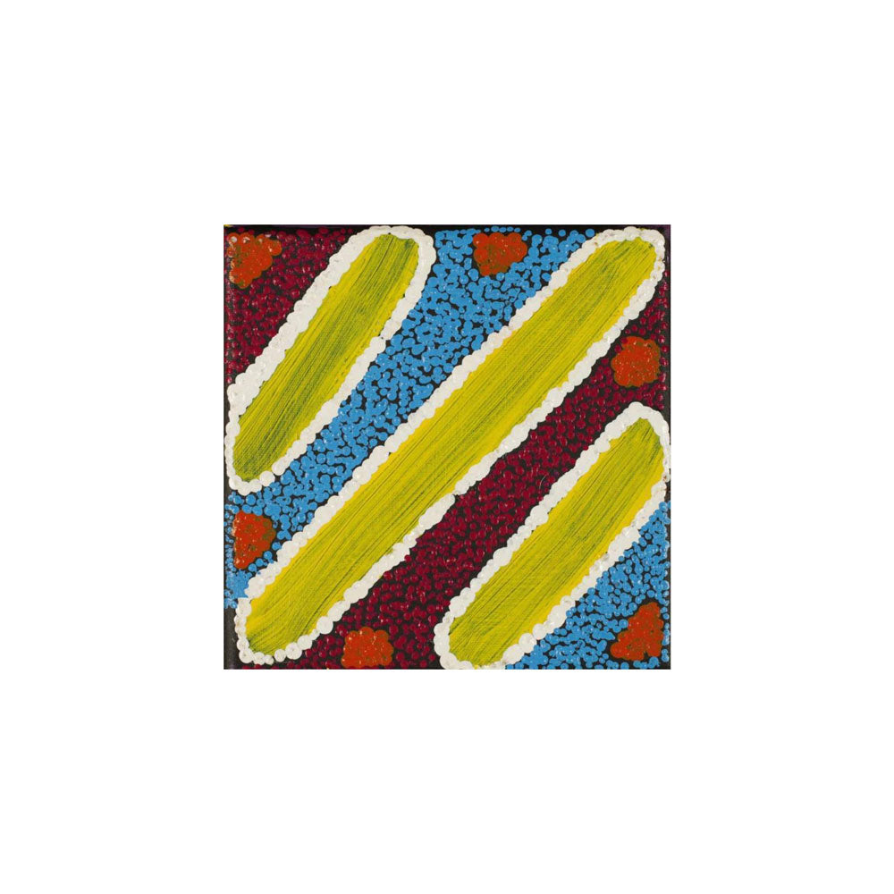 Ngapa Jukurrpa (Water Dreaming) - Puyurru - Original Artwork - 103m/24