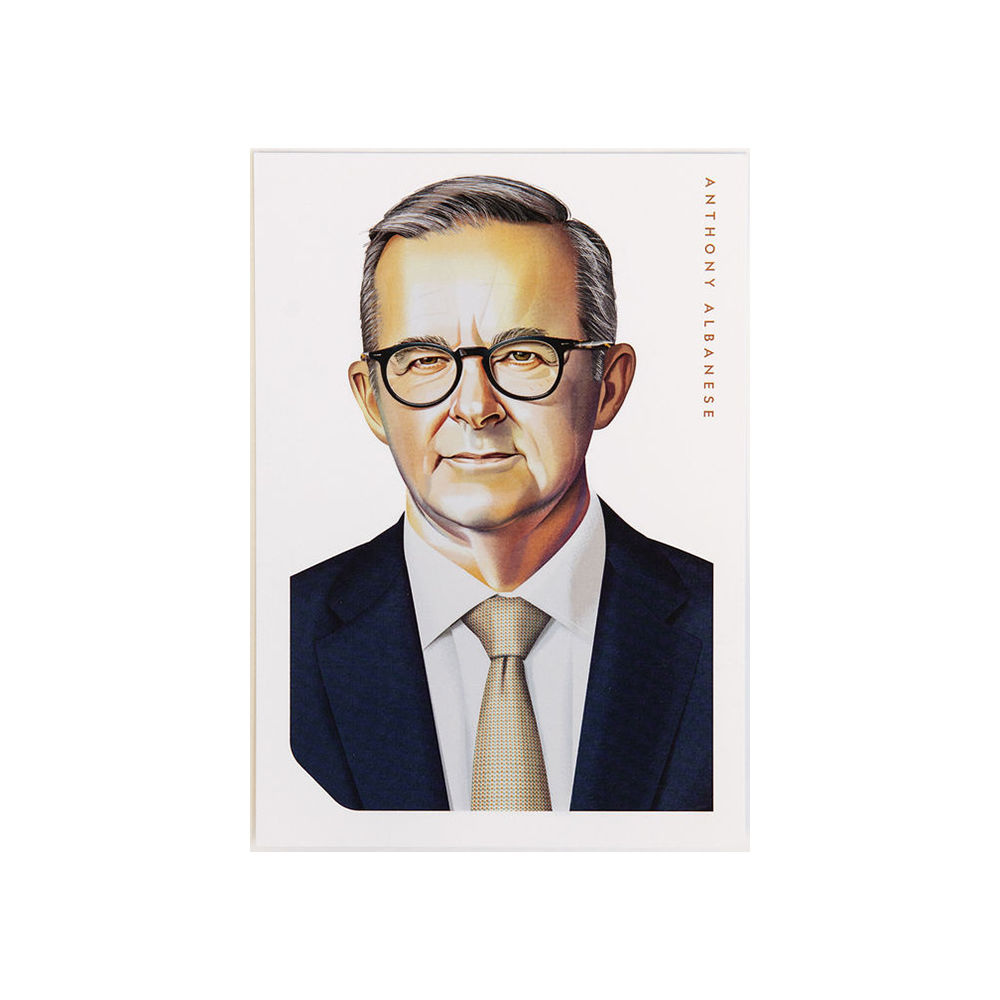 Anthony Albanese Postcard