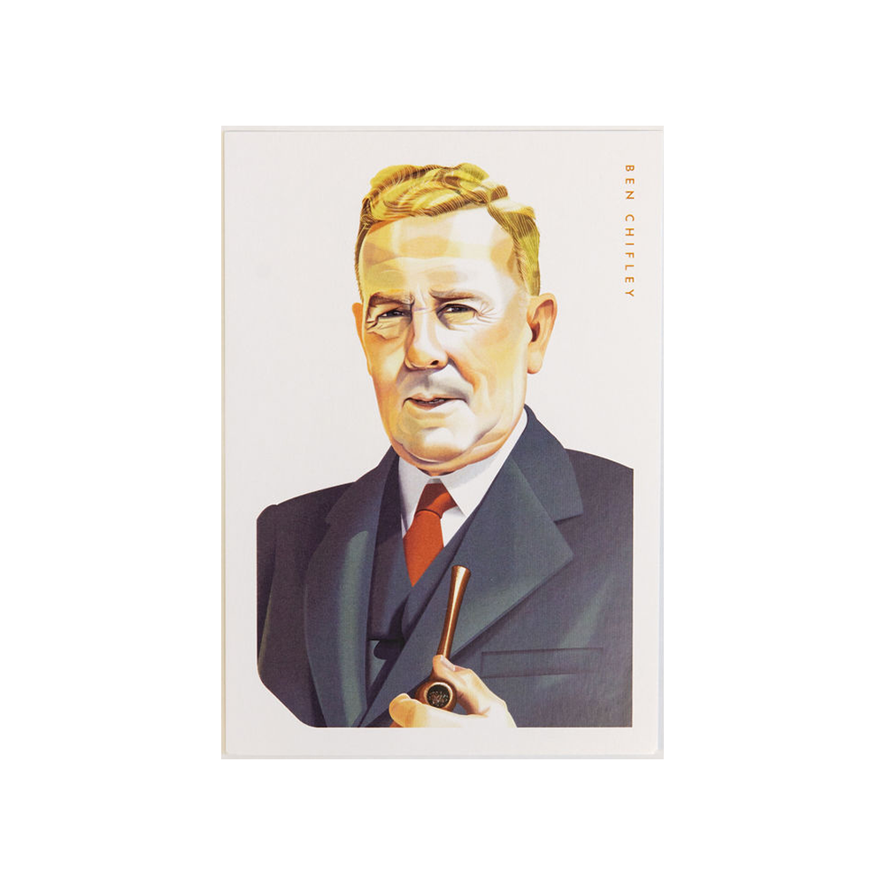 Ben Chifley Postcard