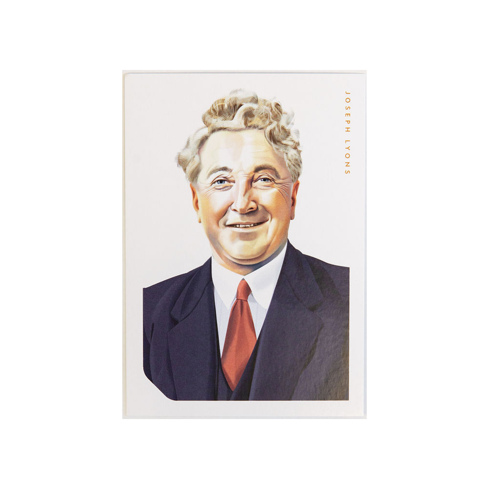Joseph Lyons Postcard