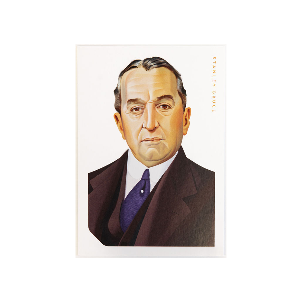 Stanley Bruce Postcard