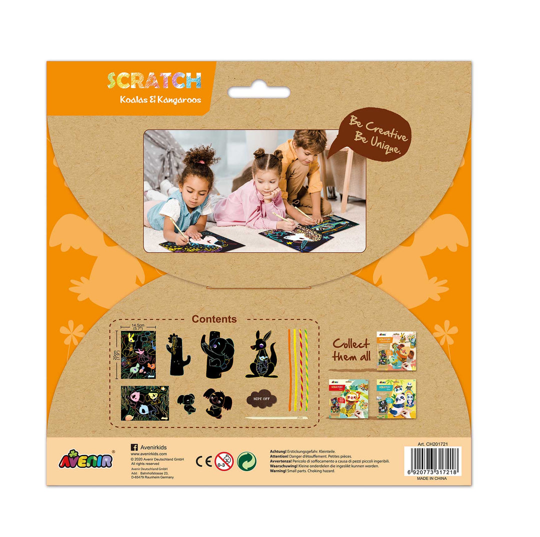Avenir Scratch Koalas & Kangaroos