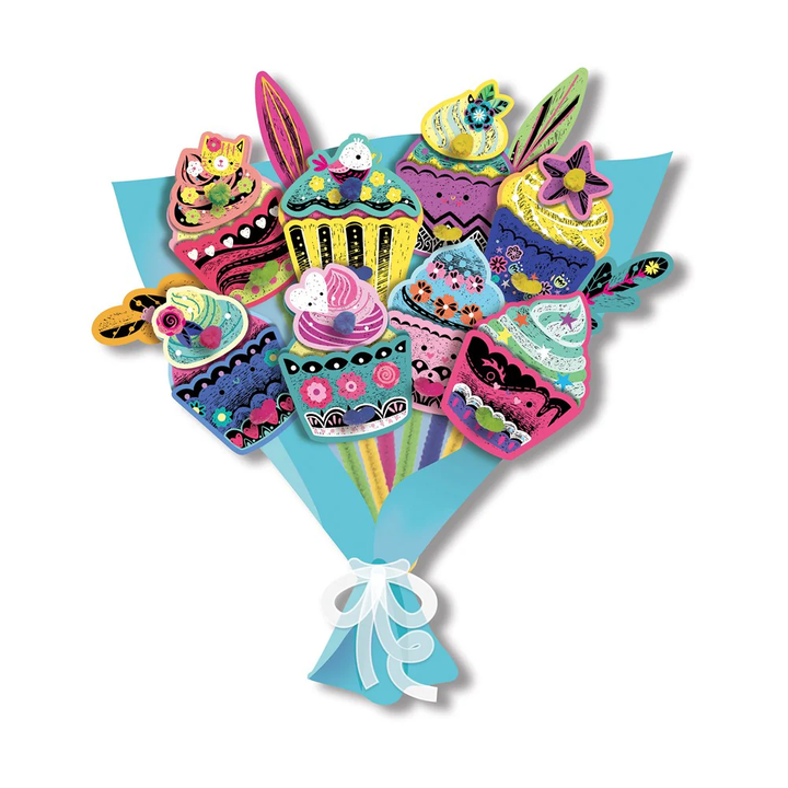 Avenir Scratch Cupcake Bouquet