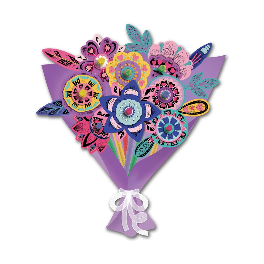 Avenir Scratch Flower Bouquet