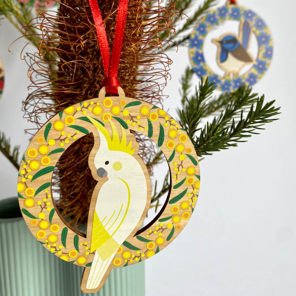 Cockatoo Bird Decoration