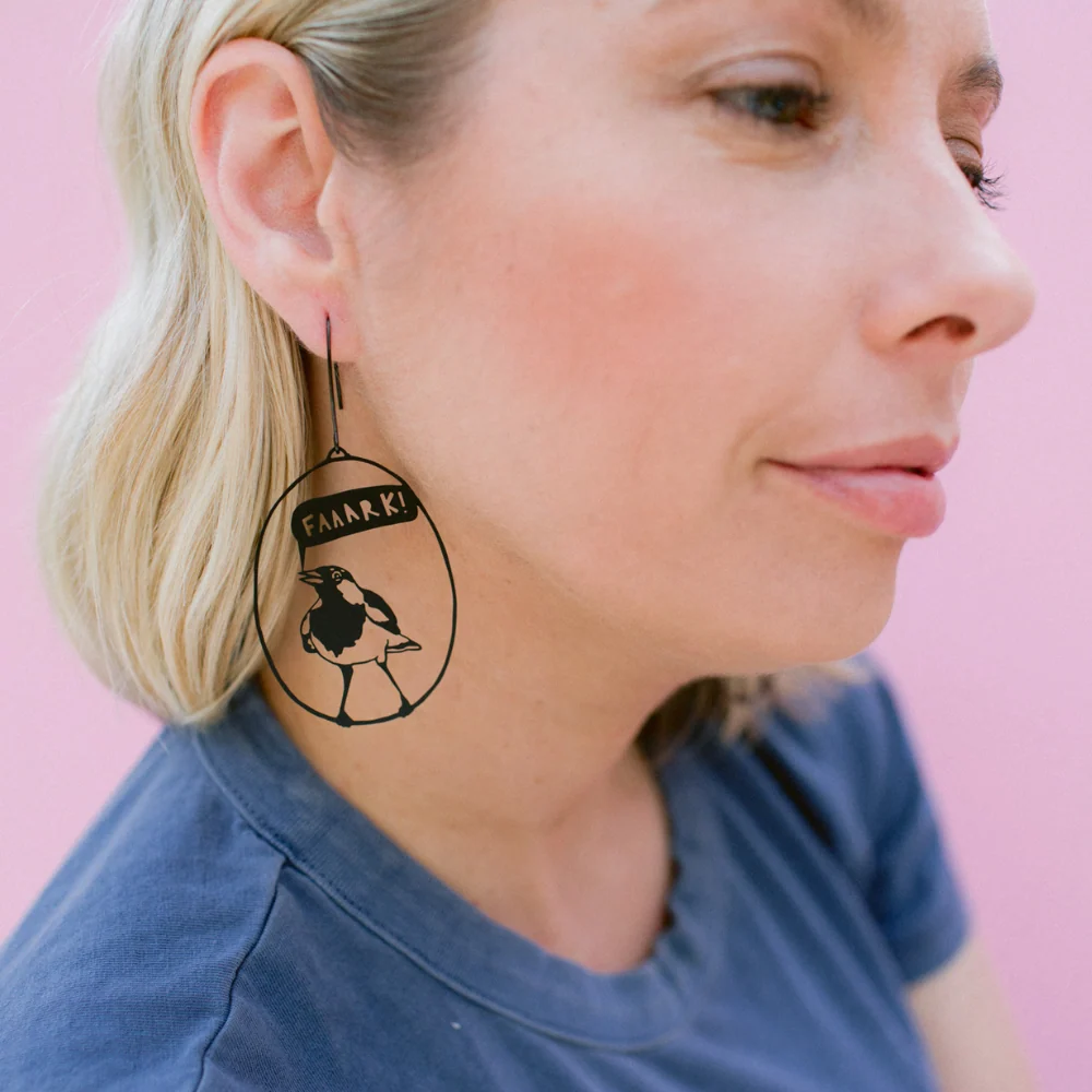 Faaark Magpie Earrings