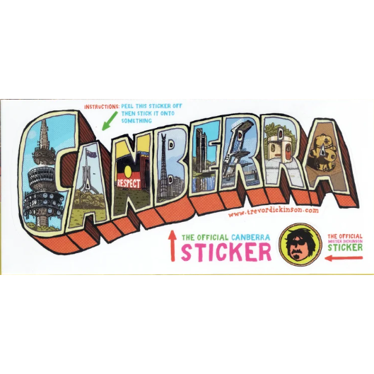 Canberra Sticker