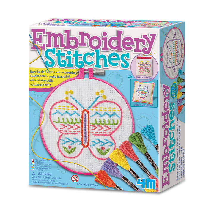 4M Embroidery Stitches Kit