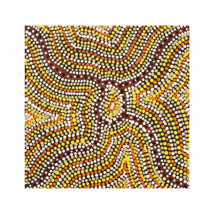 Ngapa Jukurrpa (Water Dreaming) - Wapurtali -  Stewart Jupurrurla 814/24