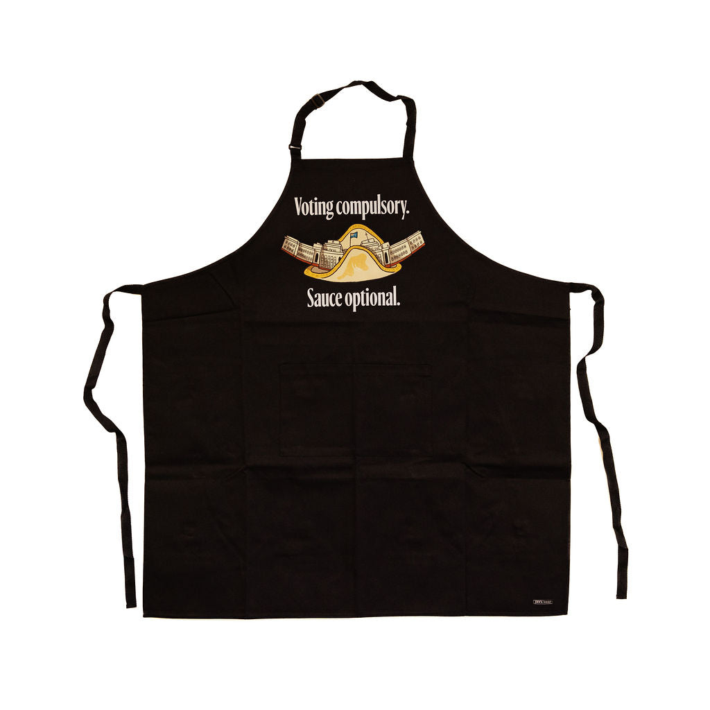 Voting Compulsory Apron – The Shop at Old Parliament House