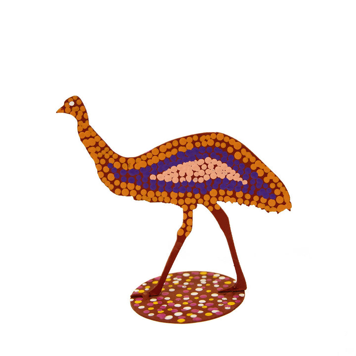 Metal Emu Orange, Purple, Pink