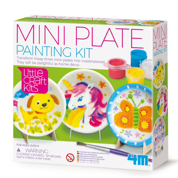 4M Mini Plates Painting Kit