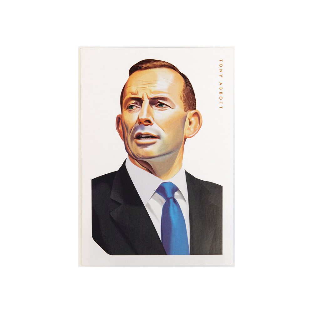 Tony Abbott Postcard