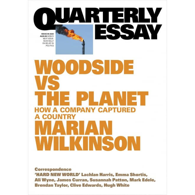 Quarterly Essay 99 on Profit vs Planet