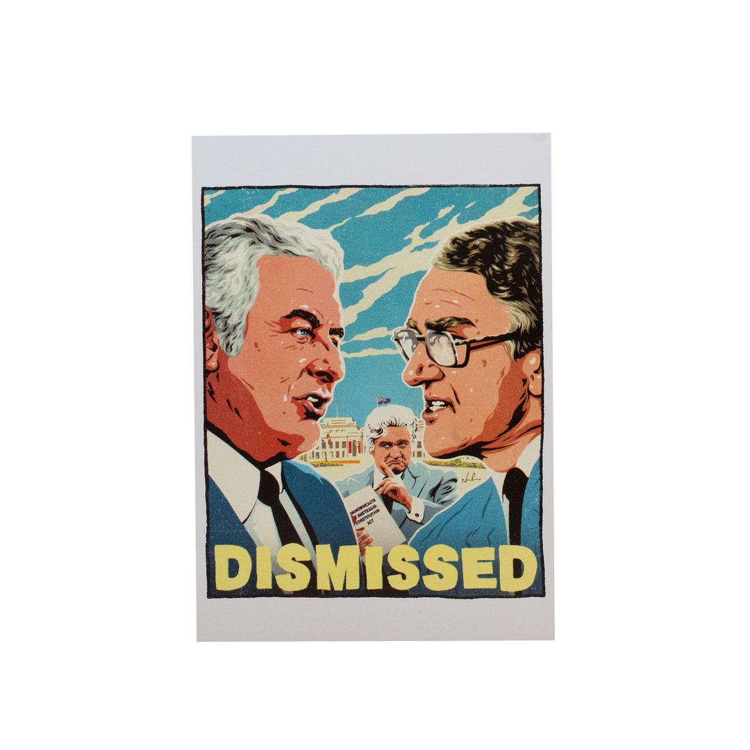 Dismissed! postcard