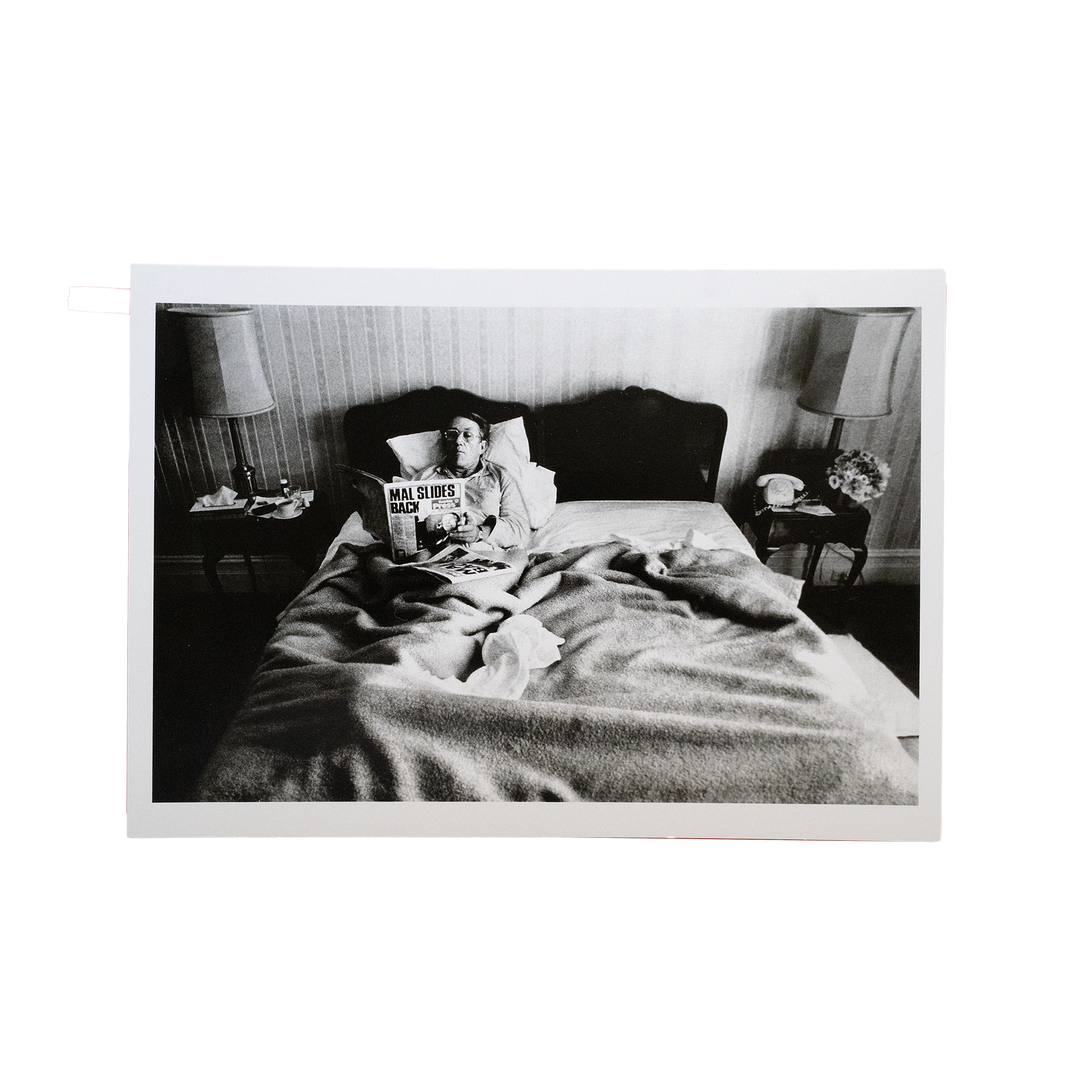 Malcolm Fraser in Bed Postcard - Large