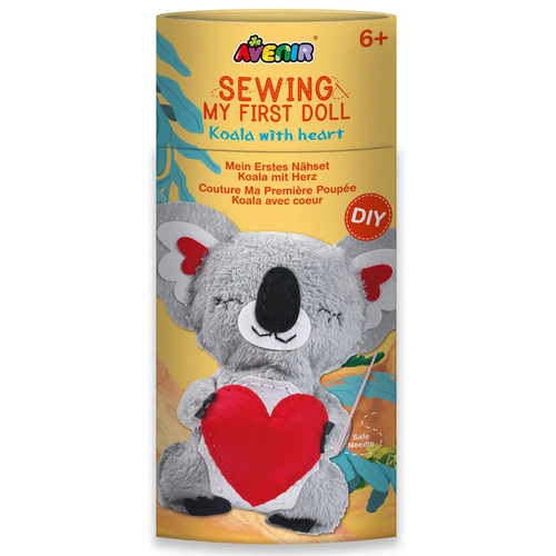 Avenir Sewing My First Doll Koala With Heart