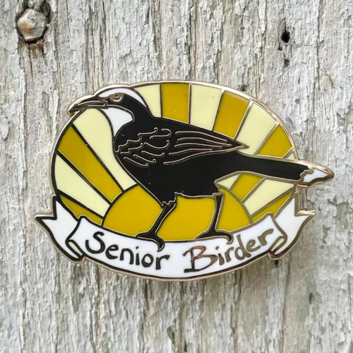 Senior Birder - Lapel Pin