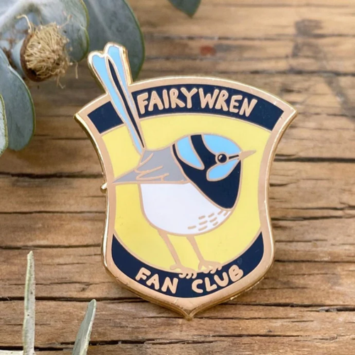 Fairywren Fan Club -  Lapel Pin