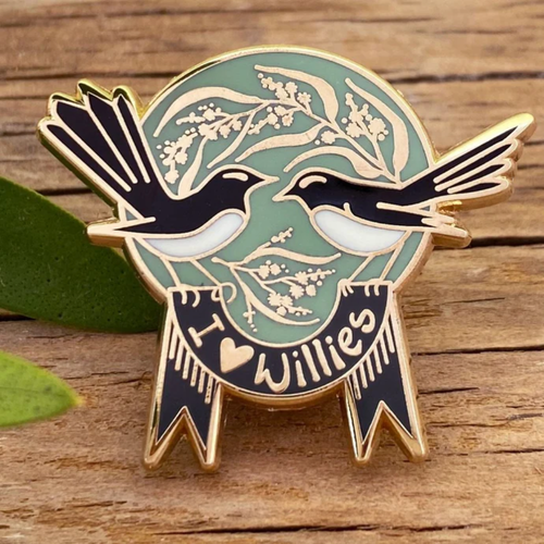 I Love Willies - Lapel Pin