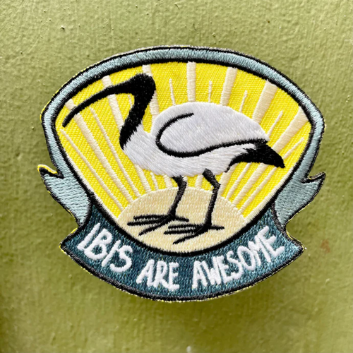 Ibis Embroidered Patch