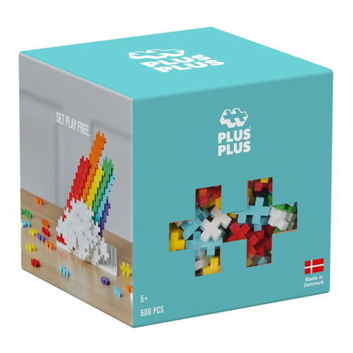 Plus Plus Rainbow Mix 600pc
