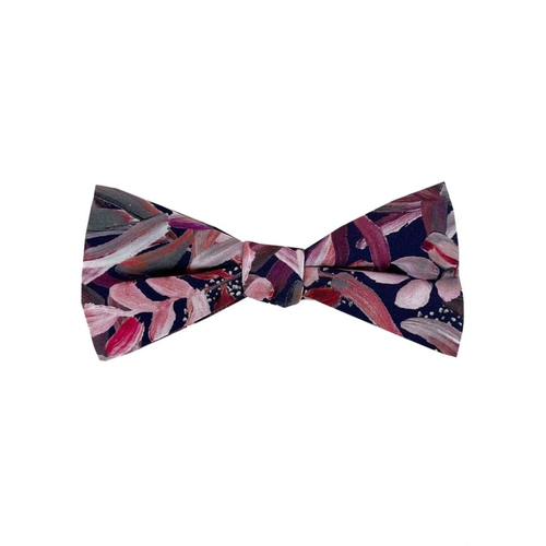 Peggy and Finn Protea Burgundy Bow Tie