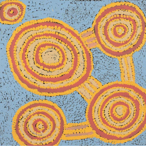 Painting - Yurrampi Jukurrpa - Colin Jakamarra Gibson 83/25ny