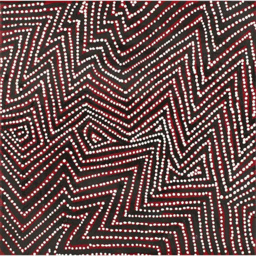 Painting Reanne Nampijinpa Brown/Pamapardu Jukurrpa/Flying Ant Dreaming