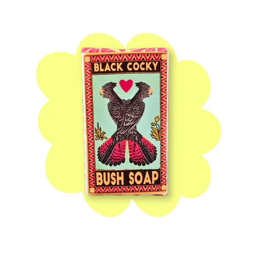 Red Tailed Black Cockatoo Soap
