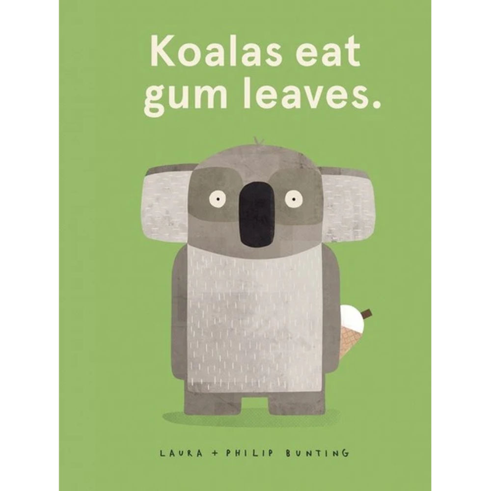 Koala's eat gum leaves