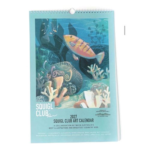 Squigl Club Calendar 2027