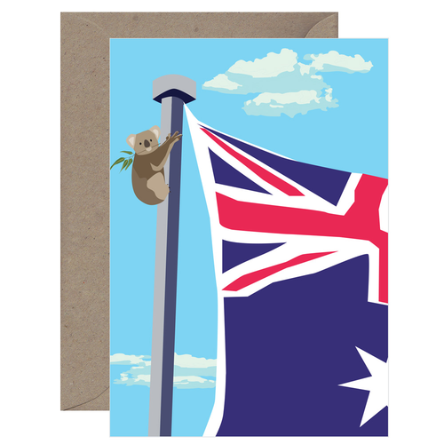 Koala in Canberra Greeting Card