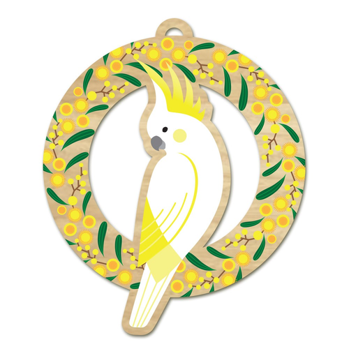 Cockatoo Bird Decoration