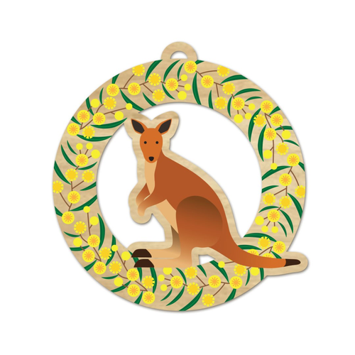 Kangaroo Animal Decoration