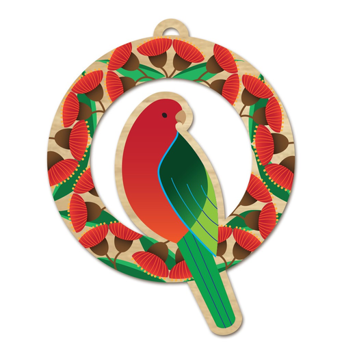 King Parrot Bird Decoration