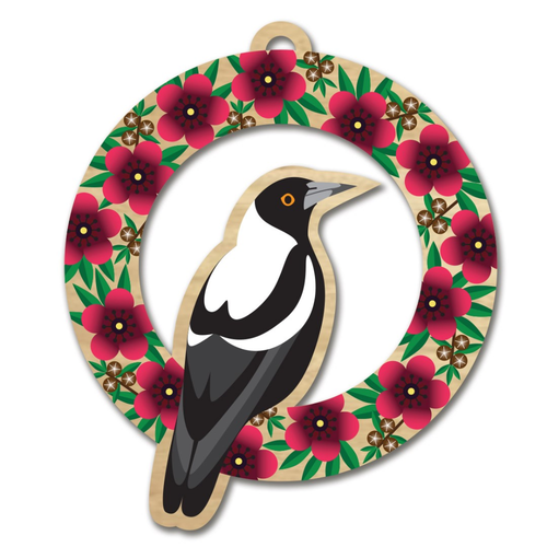 Magpie Bird Decoration