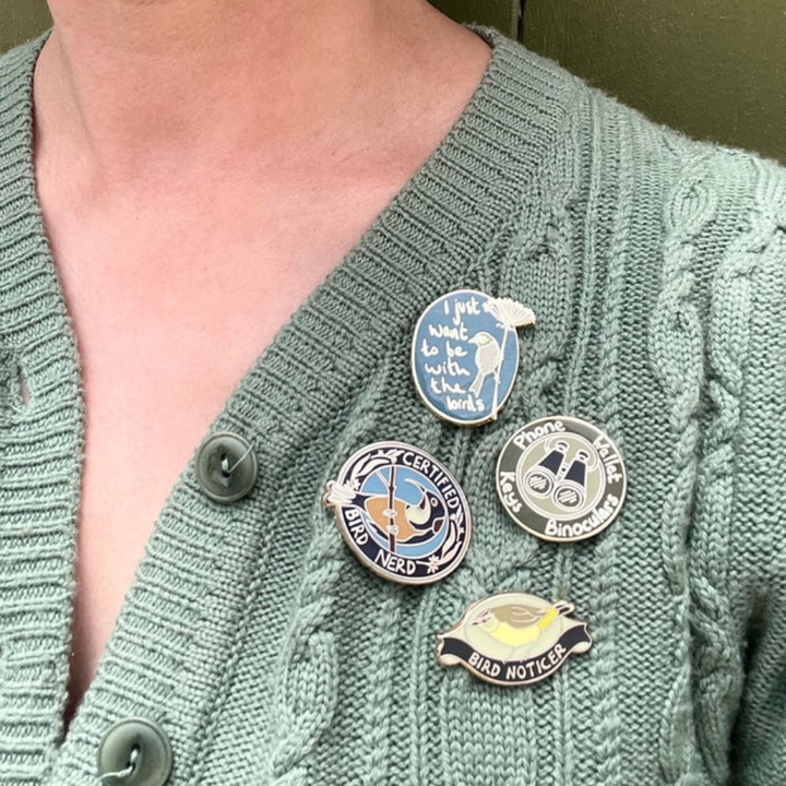 Bird Noticer - Lapel Pin