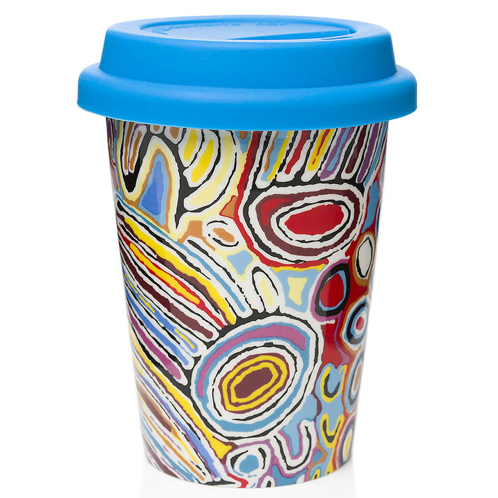 Judy Watson Insulated Porcelain Mug