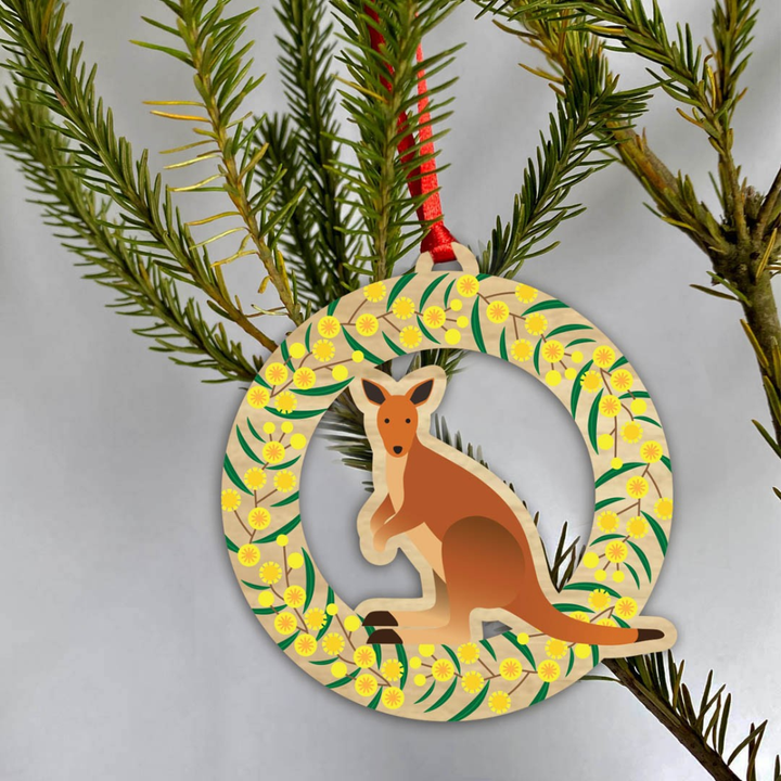 Kangaroo Animal Decoration