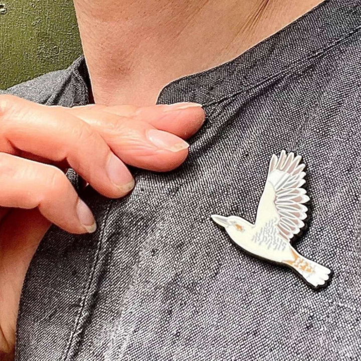 Kookaburra in Flight Lapel Pin
