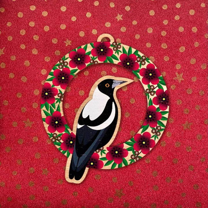 Magpie Bird Decoration