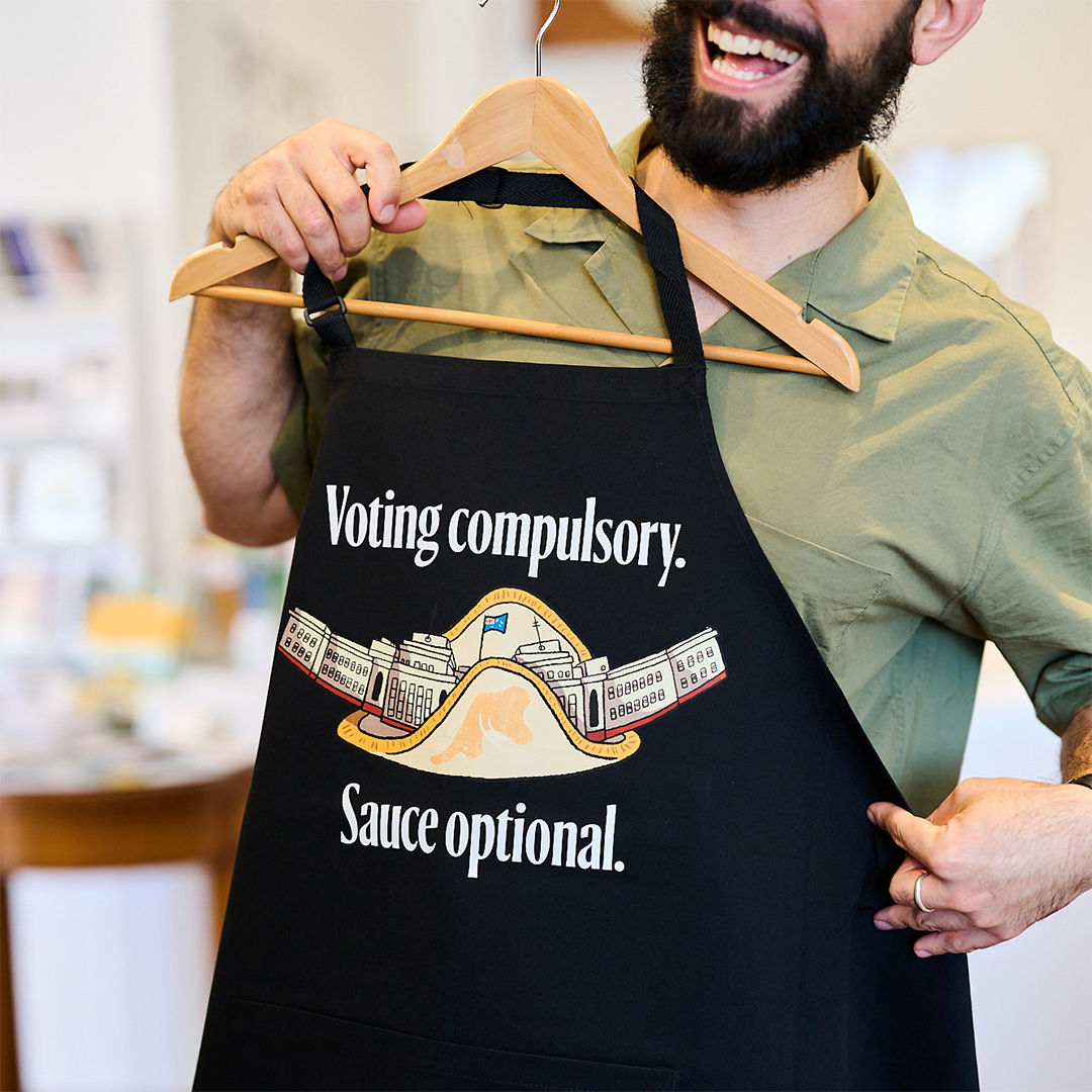 Voting Compulsory Apron